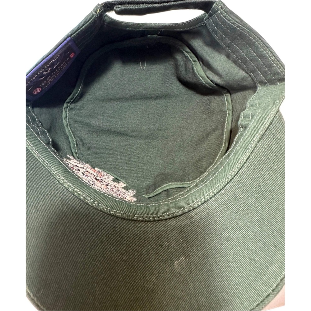 Top of the World Miami Hurricanes Cadet Hat Green Embroidered Rhinestone Cap New - Picture 5 of 7